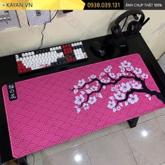 Lót chuột chống nước cỡ lớn 90x40cm dày 3mm SAKURA-02-90X40