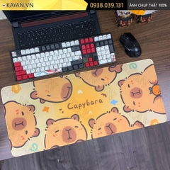 Lót chuột chống nước cỡ lớn 70x30cm dày 3mm CAPYBARA-01-70X30