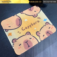 Lót chuột chống nước cỡ nhỏ 26x21cm dày 3mm S-197 (CAPYBARA-01)