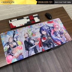 Lót chuột chống nước cỡ lớn 90x40cm dày 3mm HK-34-90X40
