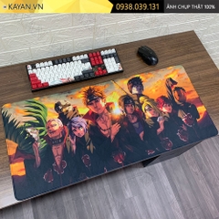 Lót chuột chống nước cỡ lớn 90x40cm dày 3mm NARUTO-28-90X40