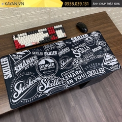 Lót chuột chống nước cỡ lớn 90x40cm dày 3mm STICKER-04-90X40