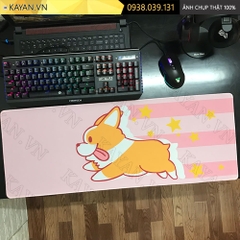 Lót chuột chống nước cỡ lớn 90x40cm dày 3mm CUTE-17-90X40