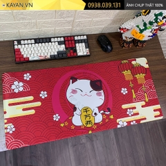 Lót chuột chống nước cỡ lớn 90x40cm dày 3mm CUTE-51-90X40