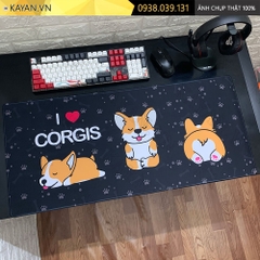 Lót chuột chống nước cỡ lớn 90x40cm dày 3mm CUTE-55-90X40