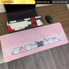 Lót chuột chống nước cỡ lớn 80x30cm dày 3mm CUTE-76-80X30