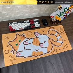 Lót chuột chống nước cỡ lớn 90x40cm dày 3mm CUTE-80-90X40