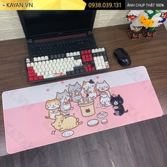 Lót chuột chống nước cỡ lớn 80x30cm dày 3mm CUTE-89-80X30