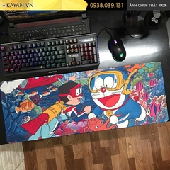 Lót chuột chống nước cỡ lớn 80x30cm dày 3mm DORAEMON-04-80X30