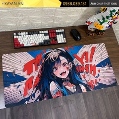 Lót chuột chống nước cỡ lớn 90x40cm dày 3mm GIRL-02-90X40