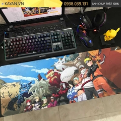 Lót chuột chống nước cỡ lớn 80x30cm dày 3mm NARUTO-10-80X30
