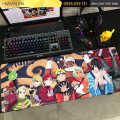 Lót chuột chống nước cỡ lớn 90x40cm dày 3mm NARUTO-18-90X40