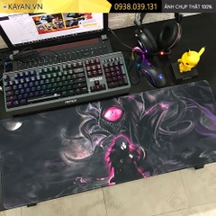 Lót chuột chống nước cỡ lớn 90x40cm dày 3mm NARUTO-19-90X40