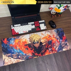 Lót chuột chống nước cỡ lớn 80x30cm dày 3mm NARUTO-29-80X30