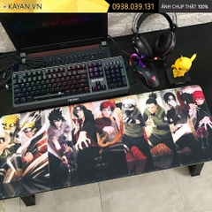 Lót chuột chống nước cỡ lớn 90x40cm dày 3mm NARUTO-05-90X40