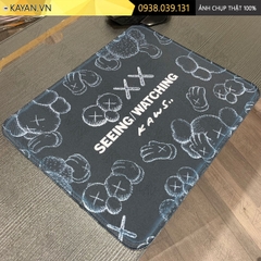 Lót chuột chống nước cỡ nhỏ 30x25cm dày 3mm KAWS-01-30X25