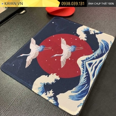 Lót chuột chống nước cỡ nhỏ 26x21cm dày 3mm S-31-26X21 (Hạc thủy mặc)