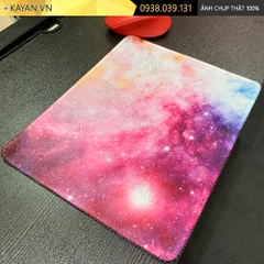 Lót chuột chống nước cỡ nhỏ 26x21cm dày 3mm S-30-26X21 (Galaxy-hồng)