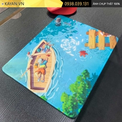 Lót chuột chống nước cỡ nhỏ 26x21cm dày 3mm S-122-26X21 (CUTE-03)