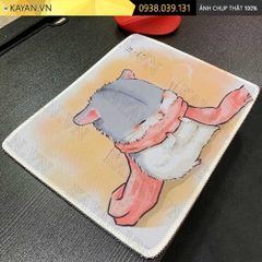 Lót chuột chống nước cỡ nhỏ 26x21cm dày 3mm S-10-26X21 (Hamster trắng)