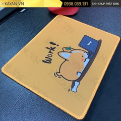 Lót chuột chống nước cỡ nhỏ 26x21cm dày 3mm S-29-26X21 (Corgi work)