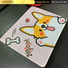 Lót chuột chống nước cỡ nhỏ 26x21cm dày 3mm S-84-26X21 (CUTE-60)