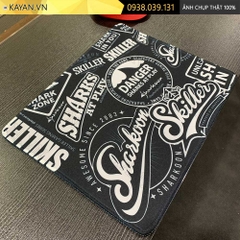 Lót chuột chống nước cỡ nhỏ 26x21cm dày 3mm S-111-26X21 (STICKER-04)