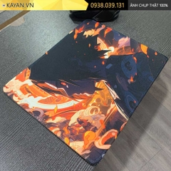 Lót chuột chống nước cỡ nhỏ 26x21cm dày 3mm S-185 (Sasuke face)