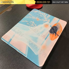 Lót chuột chống nước cỡ nhỏ 26x21cm dày 3mm S-115-26X21 (CUTE-05)