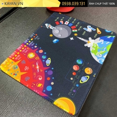 Lót chuột chống nước cỡ nhỏ 26x21cm dày 3mm S-86-26X21 (UNIVERSE-02)