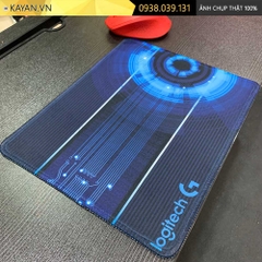 Lót chuột chống nước cỡ nhỏ 26x21cm dày 3mm S-58-26X21 (LOGI-02)