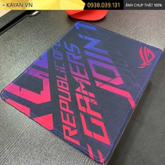 Lót chuột chống nước cỡ nhỏ 26x21cm dày 3mm S-56-26X21 (ROG-01)