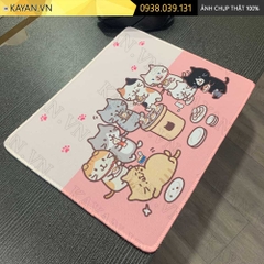 Lót chuột chống nước cỡ nhỏ 26x21cm dày 3mm S-187 (CUTE-89)