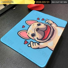 Lót chuột chống nước cỡ nhỏ 26x21cm dày 3mm S-52-26X21 (CUTE-12)