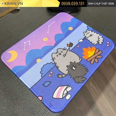 Lót chuột chống nước cỡ nhỏ 26x21cm dày 3mm S-156 (CUTE-78)