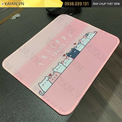 Lót chuột chống nước cỡ nhỏ 26x21cm dày 3mm S-157 (CUTE-76)