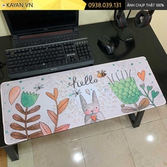 Lót chuột chống nước cỡ lớn 80x30cm dày 3mm CUTE-56-80X30