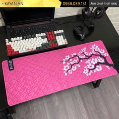 Lót chuột chống nước cỡ lớn 80x30cm dày 3mm SAKURA-02-80X30