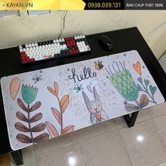 Lót chuột chống nước cỡ lớn 90x40cm dày 3mm CUTE-56-90X40