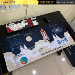 Lót chuột chống nước cỡ lớn 90x40cm dày 3mm UNIVERSE-08-90X40