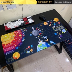 Lót chuột chống nước cỡ lớn 90x40cm dày 5MM UNIVERSE-02-90X40-5MM