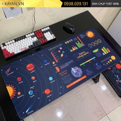 Lót chuột chống nước cỡ lớn 90x40cm dày 3mm UNIVERSE-04-90X40