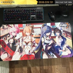 Lót chuột chống nước cỡ lớn 80x30cm dày 3mm HK-33-80X30