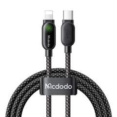 Cáp Sạc Mcdodo LightSync 36W Type-C to Ln | Sạc Nhanh PD, Đèn LED Ambient