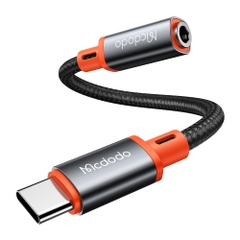 Đầu Chuyển Audio Mcdodo Type-C to 3.5mm | Tích Hợp Chip DAC, Âm Thanh Lossless, Full Chức Năng
