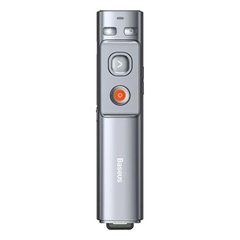 Bút Laser trình chiếu Baseus Orange Dot Wireless Presenter cho Laptop/ Macbook (100m. 2.4Ghz USB/Type C Receiver, Wireless Remote Control, Red Laser Pointer/ Presenter)