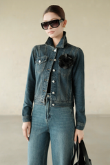 Áo Khoác Kiểu Nữ Denim Jacket RR25KK02