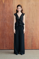 Áo Kiểu Nữ Yeoni Top RR25AK46