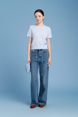 Quần Jeans Nữ Mitsu RR26QJ05