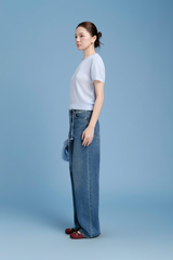 Quần Jeans Nữ Mitsu RR26QJ05